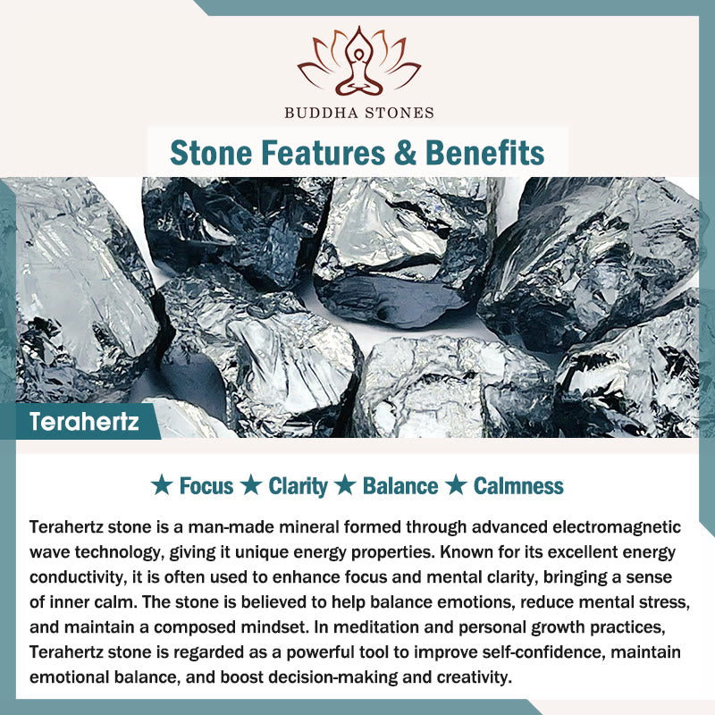 Buddha Stones 108 Beads Terahertz Focus Clarity Mala - image 6