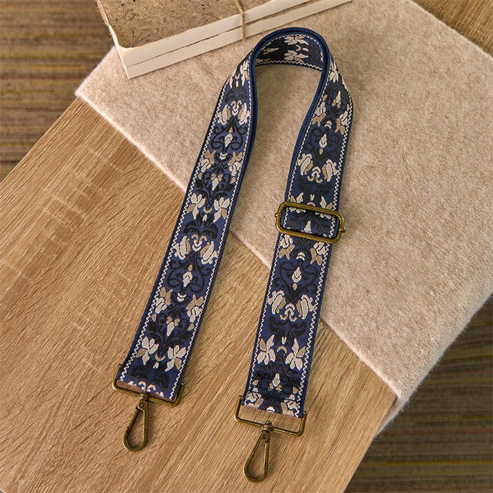 Buddha Stones Bohemian Flower Geometric Embroidery Adjustable Handbags Crossbody Shoulder Bag Purse Straps Replacement - image 6