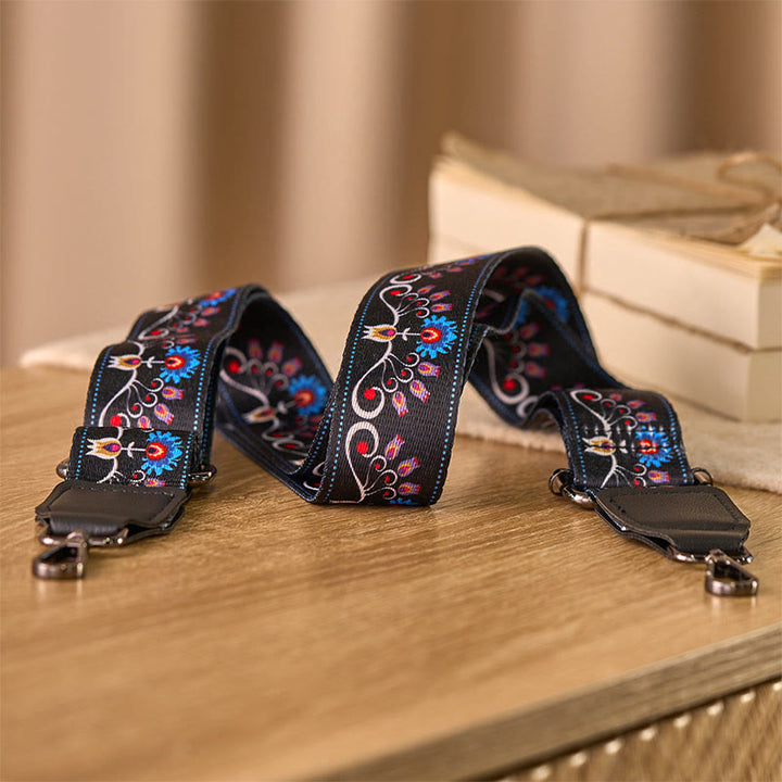 Buddha Stones Bohemian Morning Glory Flower Adjustable Handbags Crossbody Shoulder Bag Straps Replacement - image 2