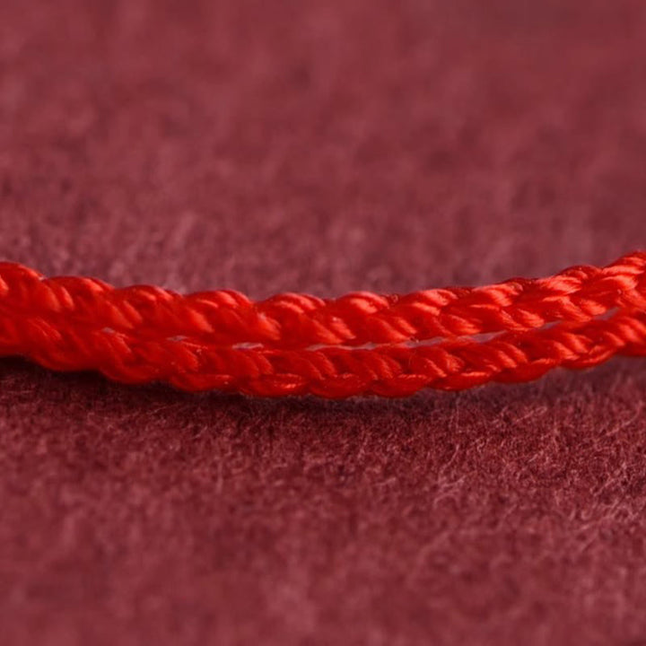 Buddha Stones 925 Sterling Silver Gourd Lucky Fortune Charm String Connection Bracelet - image 3