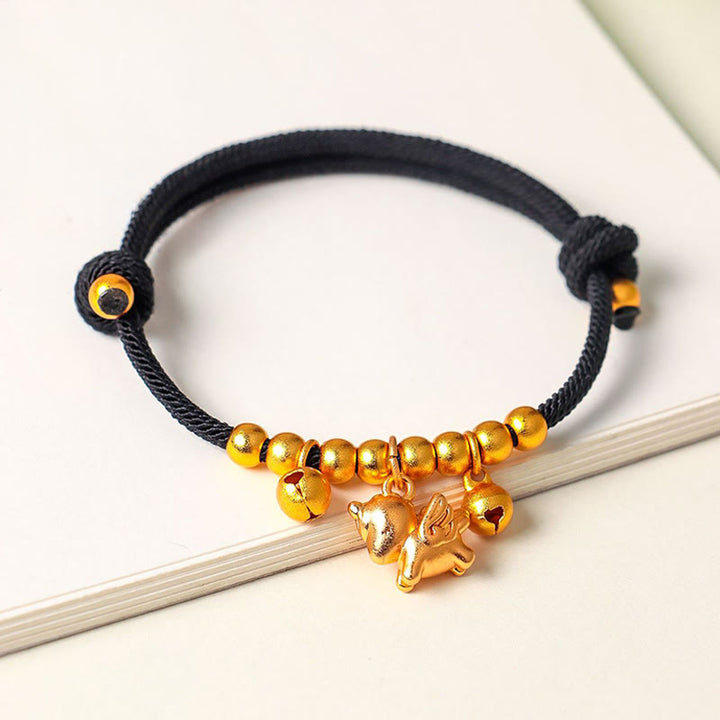 Buddha Stones Year Of The Horse Multiple Horse Styles Rope Luck Strength Adjustable Bracelet - image 14