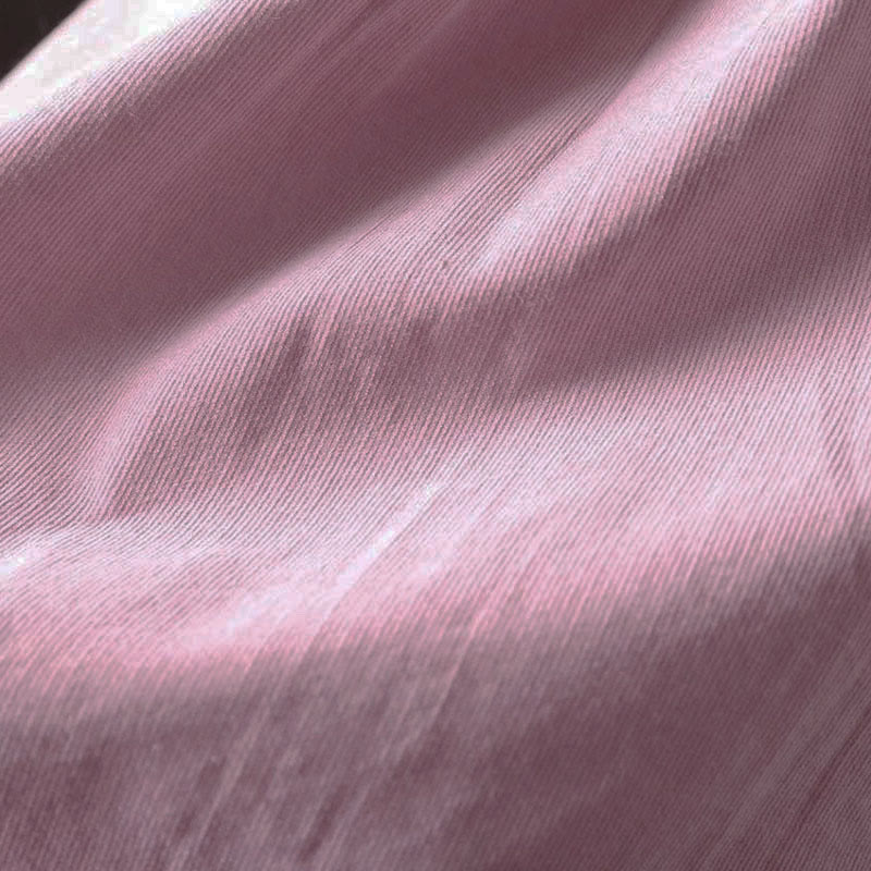 Buddha Stones Fall Solid Button Down Decorative Pocket Stand Collar Long Sleeve Women's Cotton Shirt - image 29