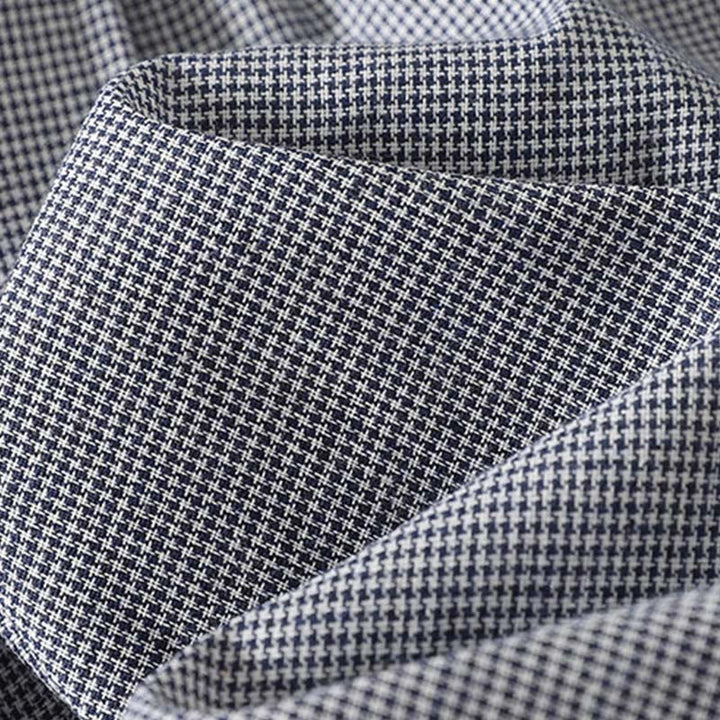 Buddha Stones Fall Cat Kitten Embroidery Plaid Stand Collar Buttons Down Design Women's Long Sleeve Shirt - image 4