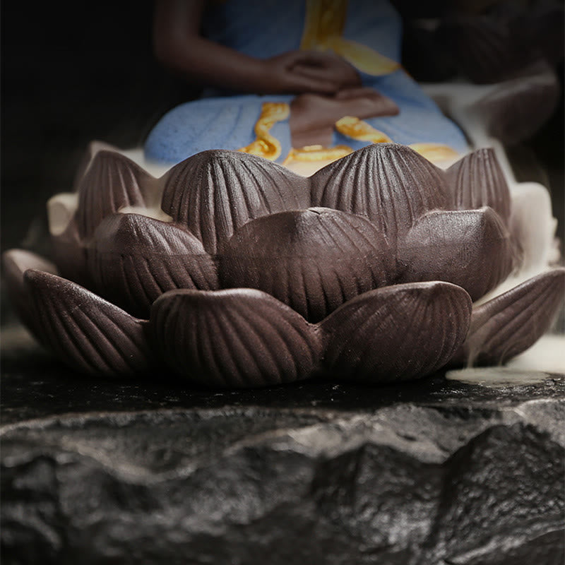 Buddha Stones Buddha Serenity Home Decoration Incense Burner - image 16