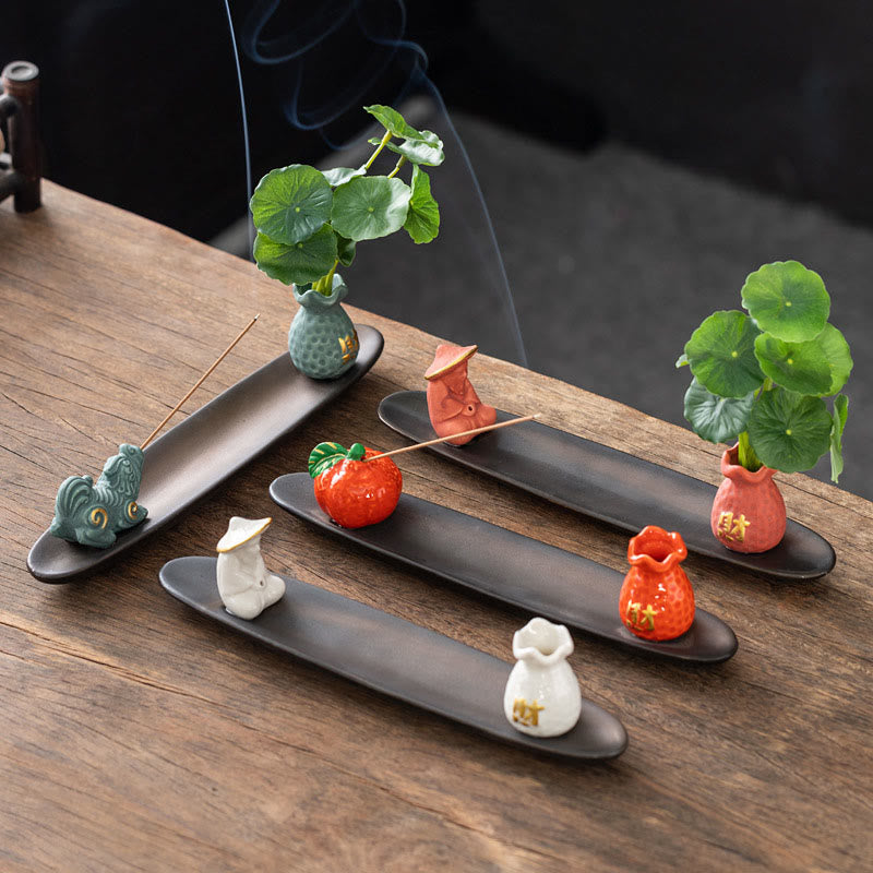 Buddha Stones Pixiu Wealth Home Decoration Incense Burner - image 19