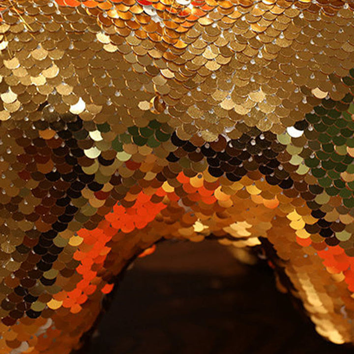 Buddha Stones Year Of The Horse Sequins Design Stuffed Pony Plush Doll Home Decoration - image 13