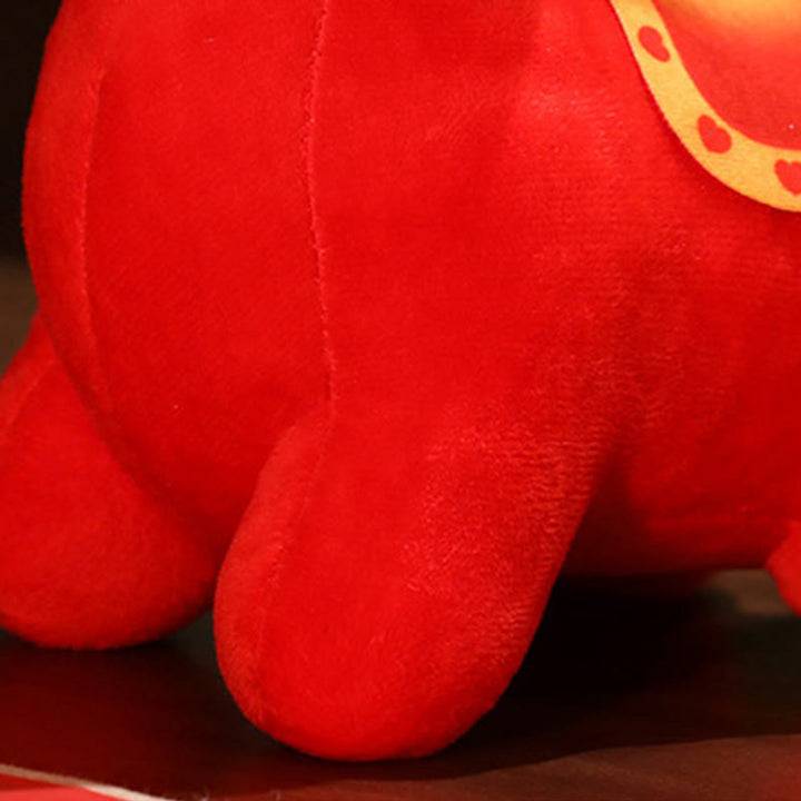 Buddha Stones Year Of The Horse Cute Pony Plush Doll Energy Home Decoration - image 3