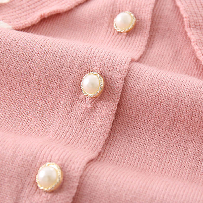 Buddha Stones Spring Fall Color Blocking Baby Girl Long Sleeve Hooded Knitted One-pieces Rompers - image 12