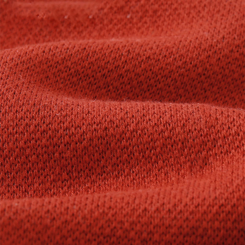 Buddha Stones Fall Winter Red Panda Pattern Baby Boy Girl Cotton Long Sleeve Knitted One-pieces Rompers - image 9