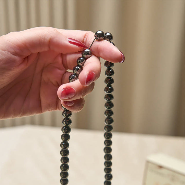 Buddha Stones 108 Beads Terahertz Focus Clarity Mala - image 4