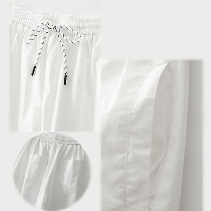 Buddha Stones Plain High Waist Pleats Design Women's Harem Pants With Pockets - image 18