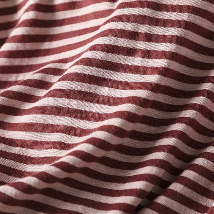 Buddha Stones Spring Striped Pattern Long Sleeve Women's Cotton Hoodie - image 11