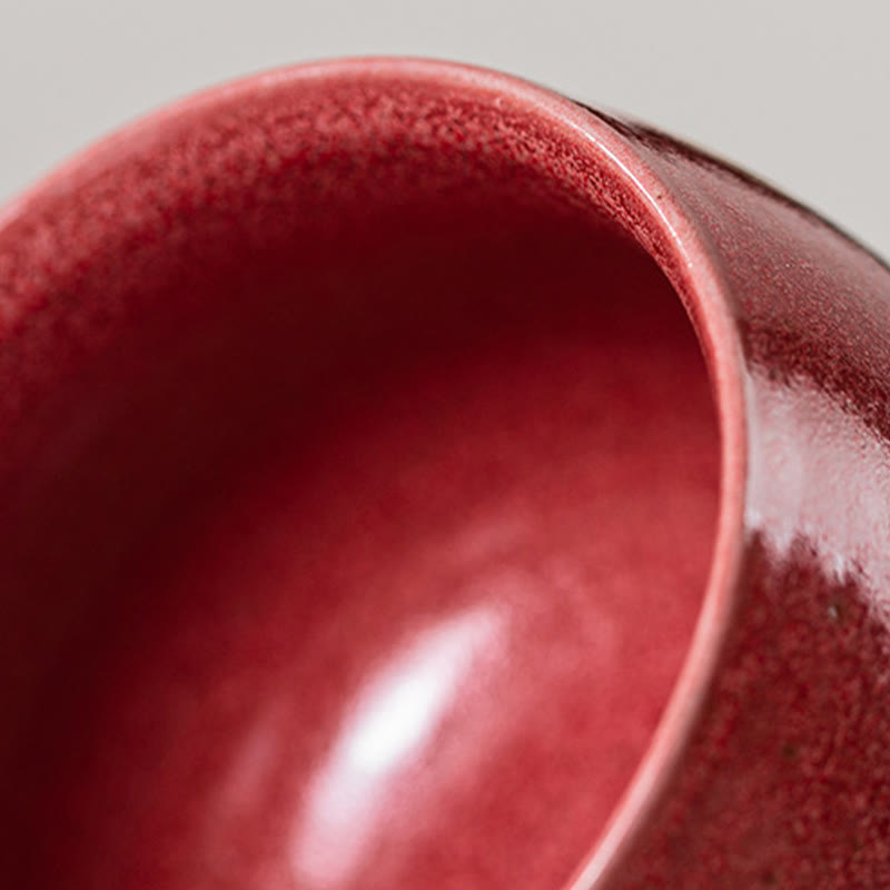 Buddha Stones Hand Painted Fu Character Ceramic Teacup Kung Fu Tea Cup With Gift Box - image 13