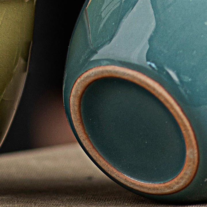 Buddha Stones Hand Painted Koi Fish Ceramic Teacup Kung Fu Tea Cup 50ml - image 2