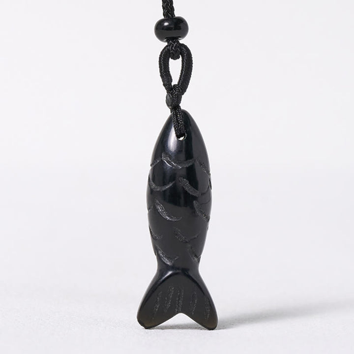 Buddha Stones Carving Koi Fish Pink Crystal Indian Agate Amethyst Warmth Prosperity Necklace Pendant - image 64