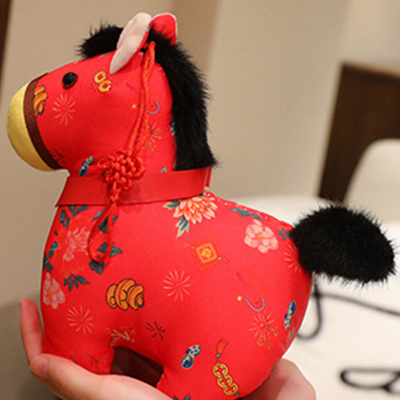 Buddha Stones Year Of The Horse Red String Chinese Knotting Hanging Decoration - image 8