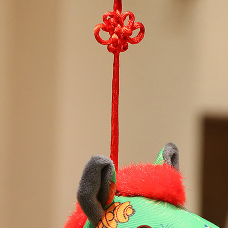 Buddha Stones Year Of The Horse Red String Chinese Knotting Hanging Decoration - image 14