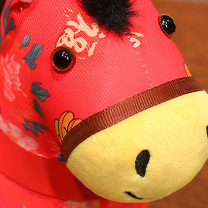 Buddha Stones Year Of The Horse Red String Chinese Knotting Hanging Decoration - image 9