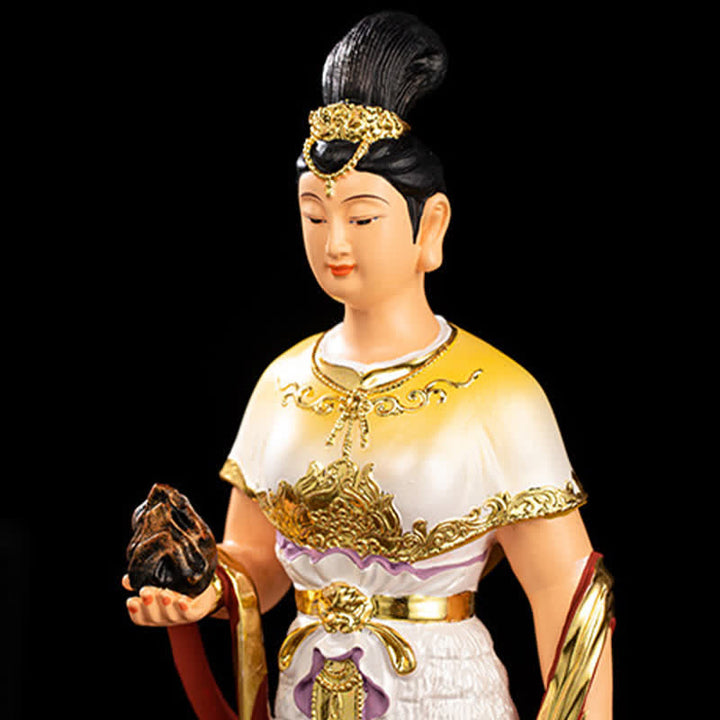 Bodhisattva Nuwa Protection Resin Statue Home Decoration - image 3
