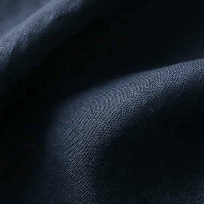 Buddha Stones Retro Flower Embroidery Design Long Sleeve Cotton Linen Women's Shirt - image 24