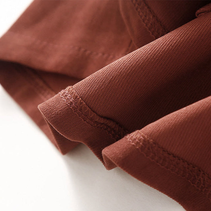 Buddha Stones Fall Solid Color Buttons Down Lace-up Design Long Sleeve Midi Dress With Pockets - image 10