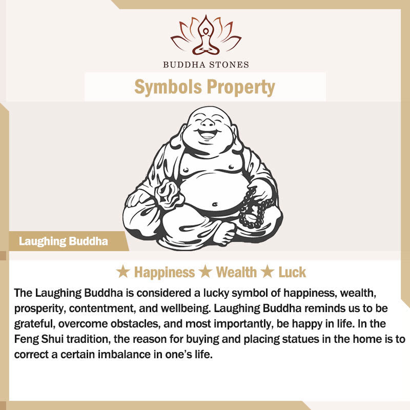 Buddha Stones Green Jade Laughing Buddha Prosperity Rope Necklace Pendant - image 6
