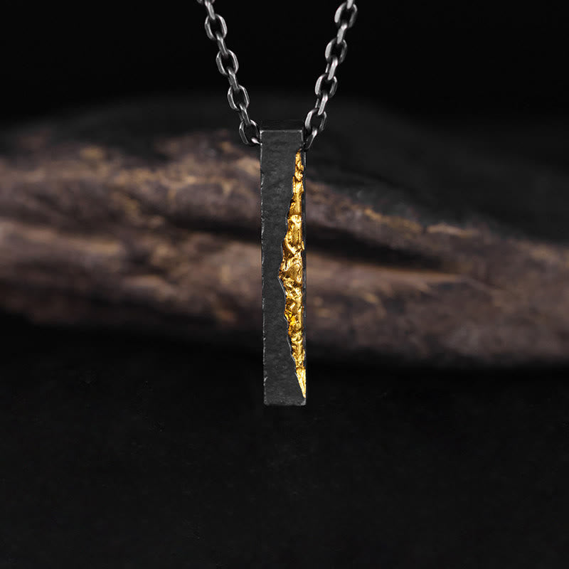 Buddha Stones 999 Sterling Silver 999 Gold Om Mani Padme Hum Wisdom Necklace Pendant - image 3