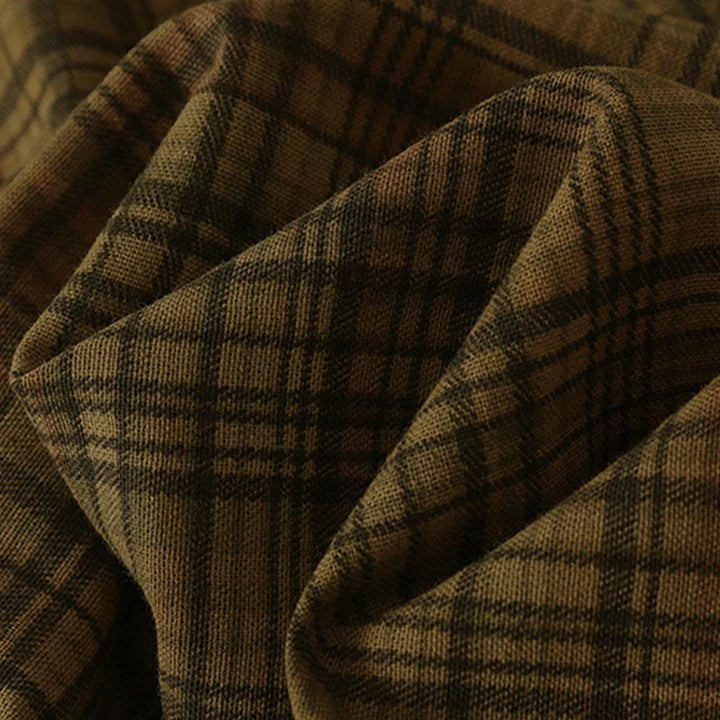 Buddha Stones Spring Plaid Design Women's Harem 7-8 Length Pants With Pockets - image 12