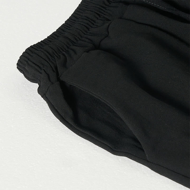 Buddha Stones Plain Bohemian Stripes Women's Wide Leg Pants With Pockets - image 12