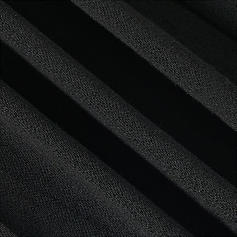 Buddha Stones Plain Bohemian Stripes Women's Wide Leg Pants With Pockets - image 14