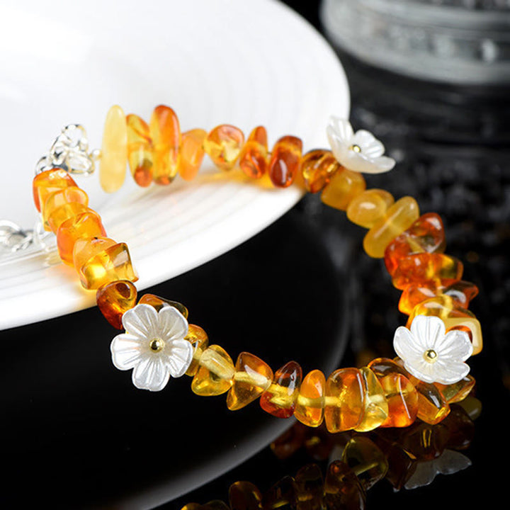 Buddha Stones Natural Aquamarine Peridot Strawberry Quartz Various Crystals Serenity Bracelet - image 25