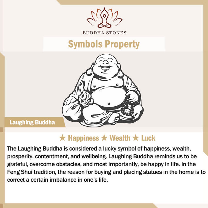 Buddha Stones Fu Character Laughing Buddha Chalcedony Copper Fortune Necklace Pendant - image 6