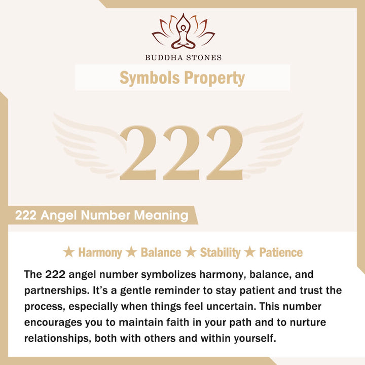 Buddha Stones Angel Numbers Titanium Steel Adjustable String Faith Necklace Pendant - image 5