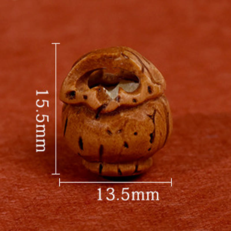 Buddha Stones Plaited Peach Pit Red String Strength Adjustable Cats Dogs Pet Collar - image 20