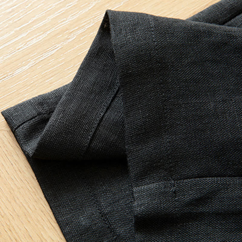 Buddha Stones Women's Spring High Elastic Waist Wide Leg Long Pants With Side Pockets - image 40