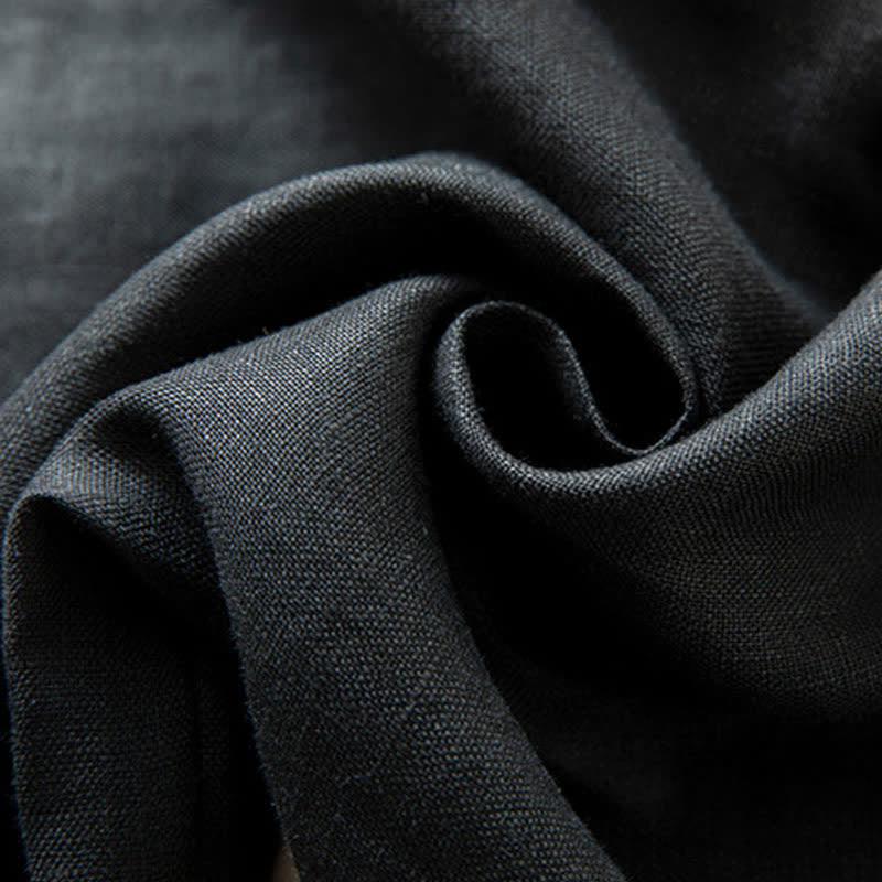 Buddha Stones Women's Spring High Elastic Waist Wide Leg Long Pants With Side Pockets - image 36