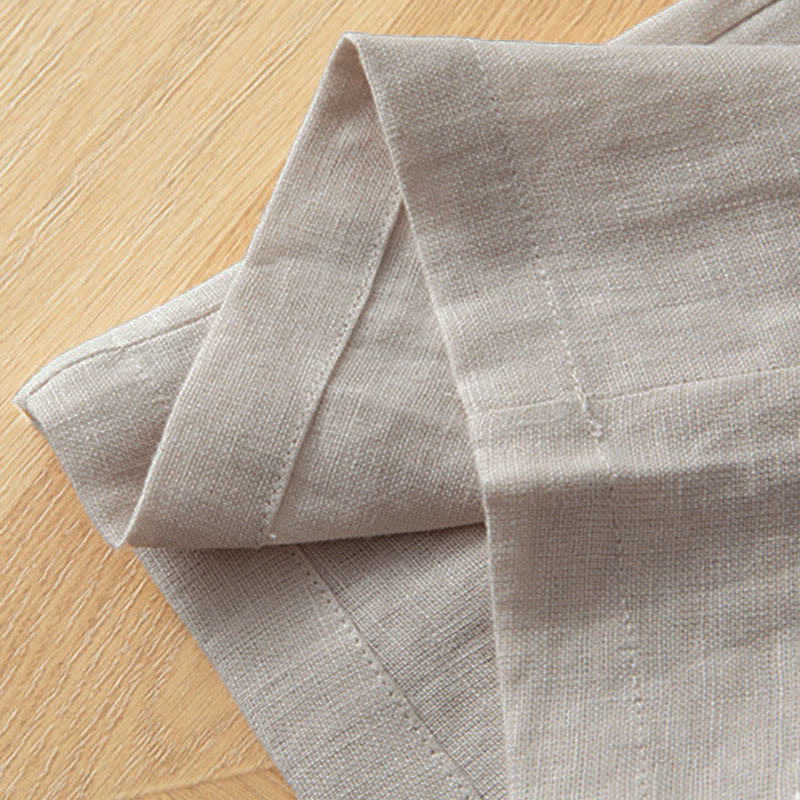 Buddha Stones Women's Spring High Elastic Waist Wide Leg Long Pants With Side Pockets - image 27