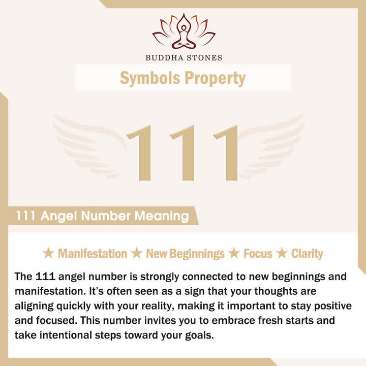 Buddha Stones Angel Number Natural Black Obsidian Tiger Eye Strength Fulfillment Bracelet - image 13