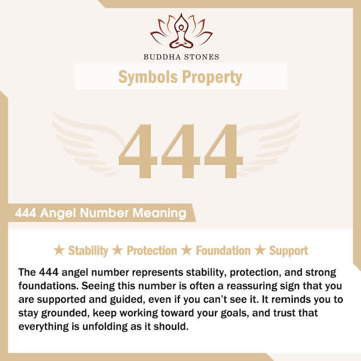 Buddha Stones Angel Number Natural Black Obsidian Tiger Eye Strength Fulfillment Bracelet - image 19