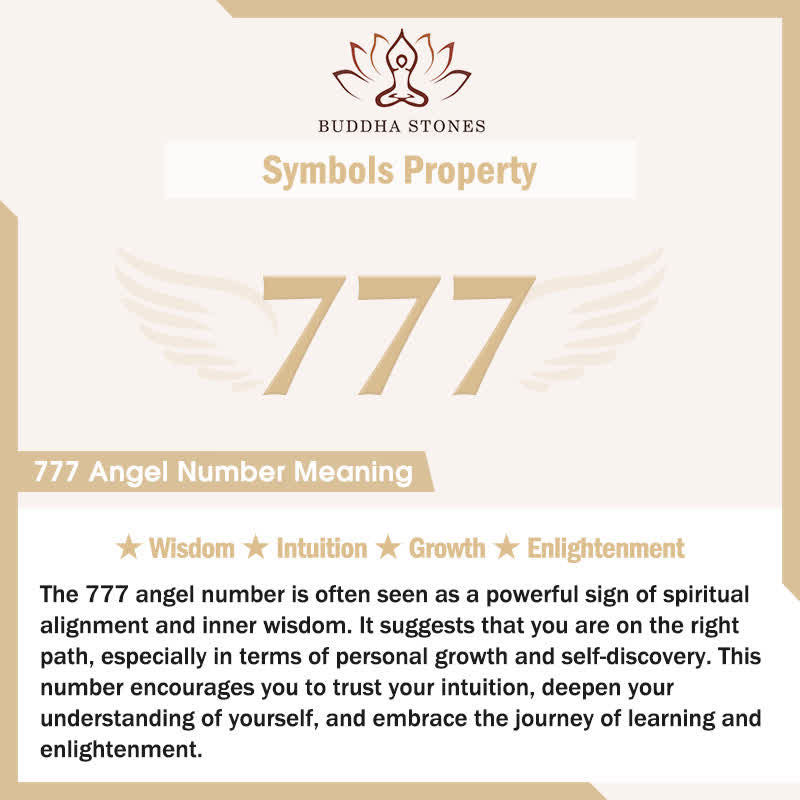 Buddha Stones "Step Into Luck and Wisdom" 777 Angel Number Natural Amethyst Key Chain Hanging Decoration Includes Gift Message Card - image 8