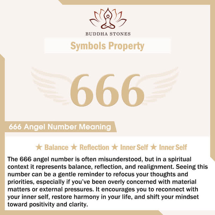 Buddha Stones "Wishing Balance and Inner Peace" 666 Angel Number Natural Sodalite Key Chain Hanging Decoration Includes Gift Message Card - image 7