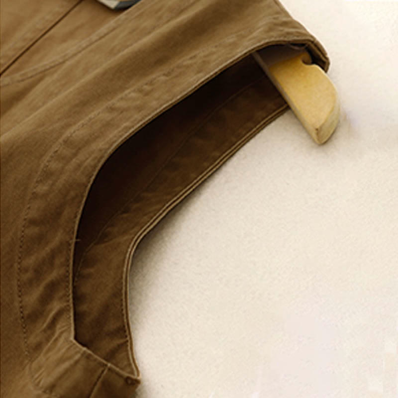 Buddha Stones Spring Vintage Twill Bird Embroidery Cotton Women's V Neck Cropped Sleeveless Vest With Pockets - image 3