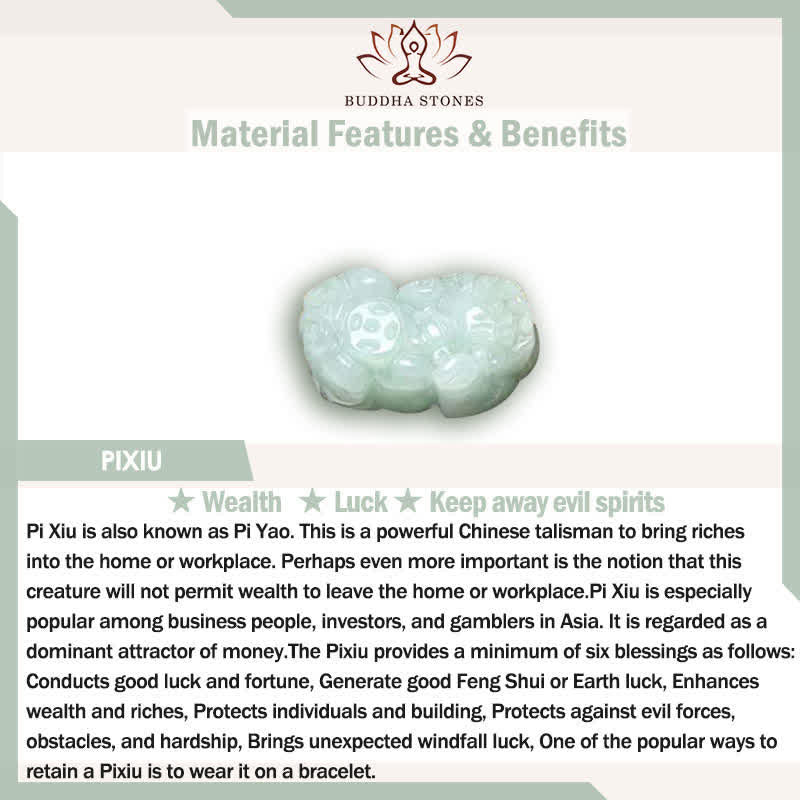 Buddha Stones Jade Hand-Carved Pi Xiu Wealth Ring - image 6