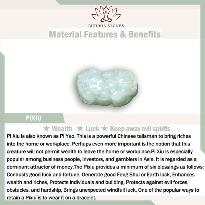 Buddha Stones Jade Hand-Carved Pi Xiu Wealth Ring - image 6