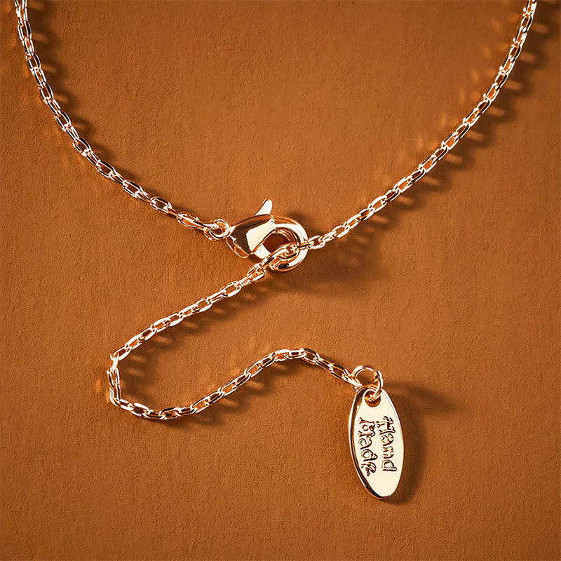 Buddha Stones Gourd Hollow Design Copper Protection Necklace Pendant - image 6