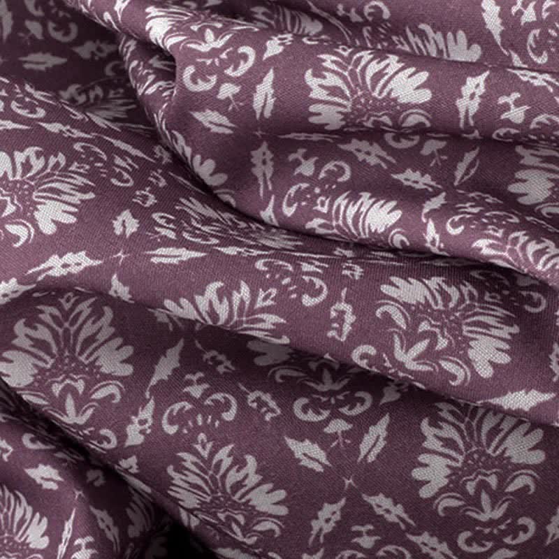 Buddha Stones Summer Drawstring Button-Up Floral Print Women's Short Sleeve Dress With Pockets - image 11