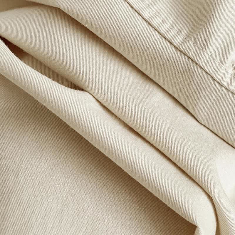 Buddha Stones Summer Casual Button-Up Solid Women's Harem Pants With Pockets - image 14