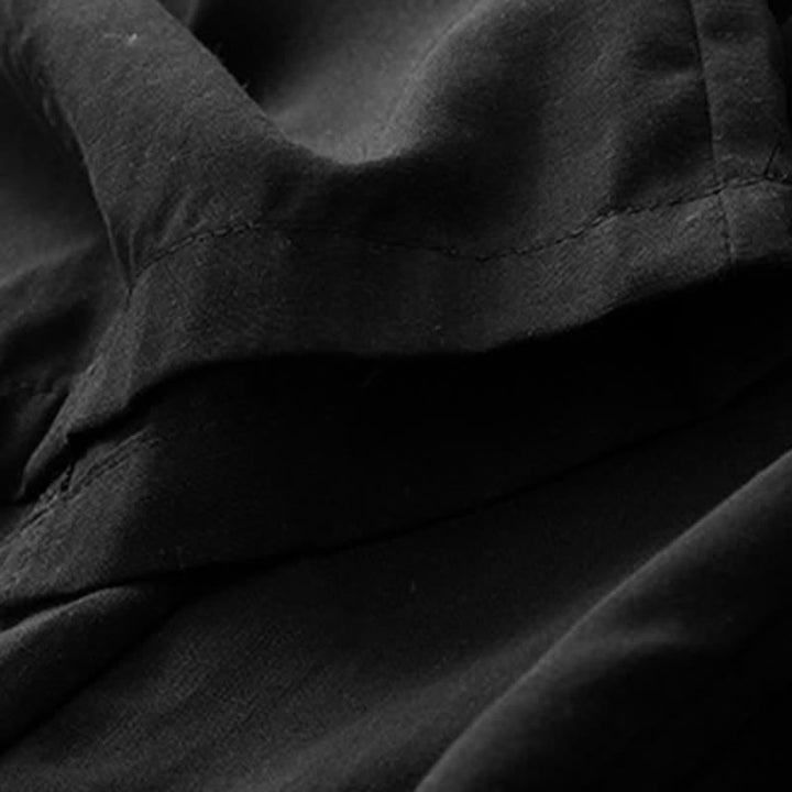 Buddha Stones Summer Minimalist Drawstring Solid Women's Straight Pants With Pockets - image 9