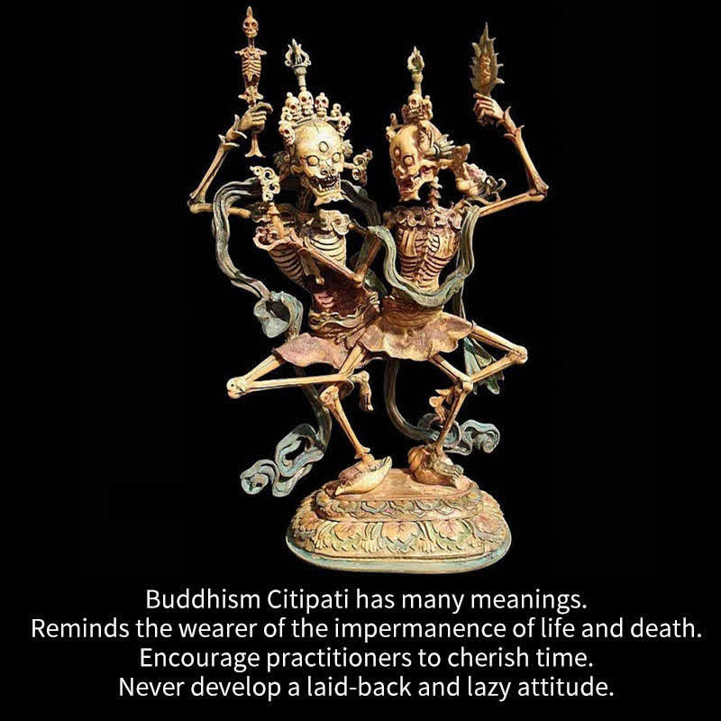 Buddha Stones Bone Beads The Lord Of The Corpse Forest New Beginning Bracelet - image 6