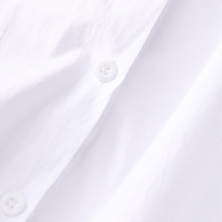 Buddha Stones Spring Summer Boho Embroidery Floral Women's Short Sleeve Shirt - image 13